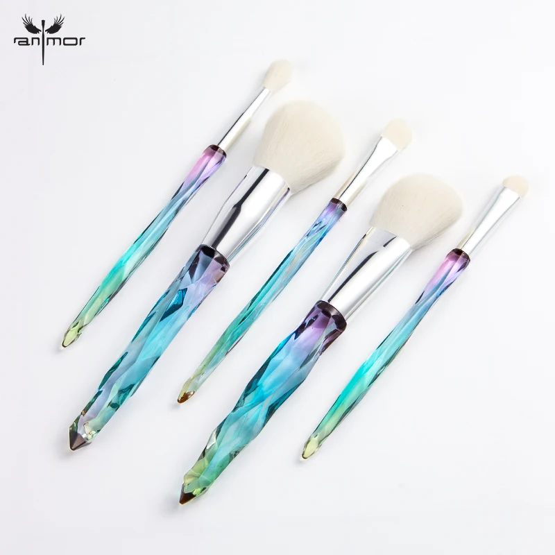 Набор кистей для макияжа Anmor 5 шт./лот тона теней мягкие синтетические волосы