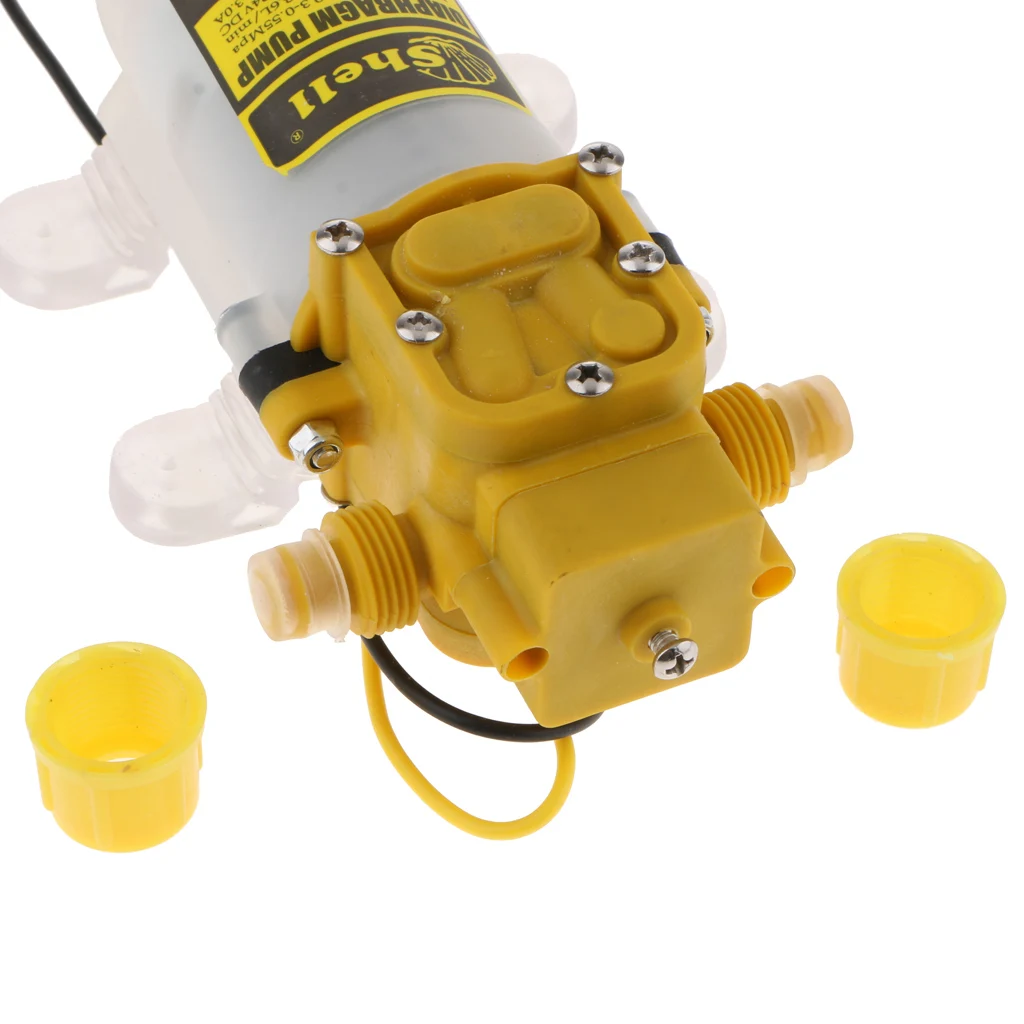 

DC 12V 30w 58PSI Diaphragm Water Pump Self-priming Booster Pump