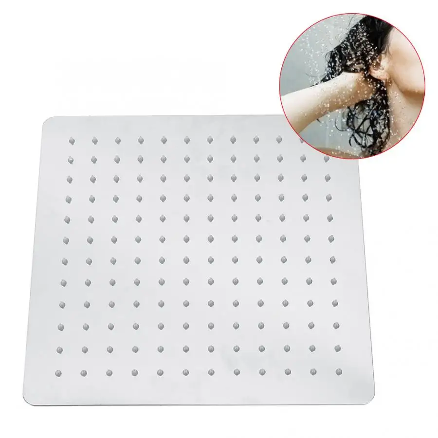 12 дюймов душевая головка из нержавеющей стали ультра тонкие насадки для душа