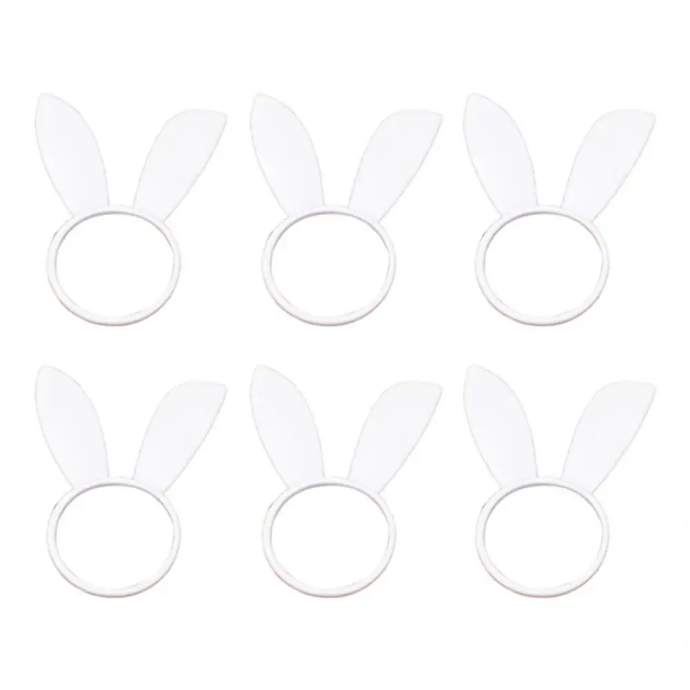 

Vivid Fine Workmanship Easter Table Ornament Napkin Circle for Home