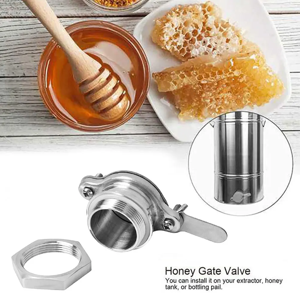 

1pcs Honey Gate Valve Stainless Steel Honey Extractor Beekeeping Tools Equipment Accessories Of Bee Agriculture Tools Supplies