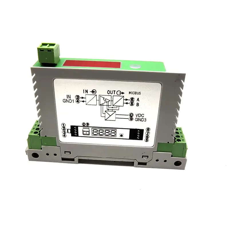 Модуль аналогового сбора 0 5V0 10V к RS485 AD Конвертация 4 20mA текущее напряжение в
