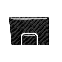 2pcs wear resistant co pilot storage box handle cover carbon fiber car decorative sticker for nissan 350z