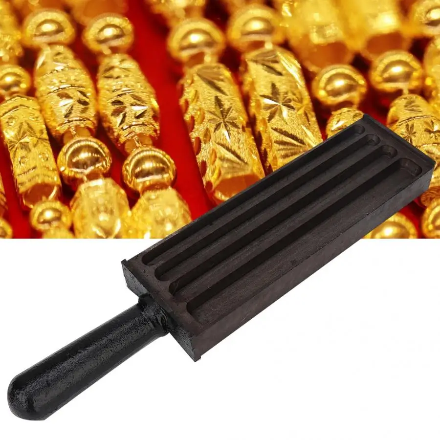 Форма для литья прямоугольной стали тигель инструмент под золото и серебро литье