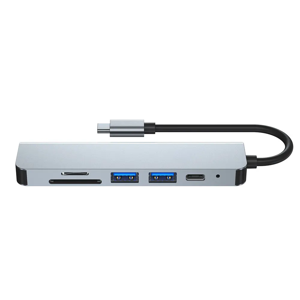 USB C-хаб Mosible для HDMI-совместимый адаптер VGA Rj45 100 м док-станция OTG Thunderbolt 3 с PD TF SD jack3.5
