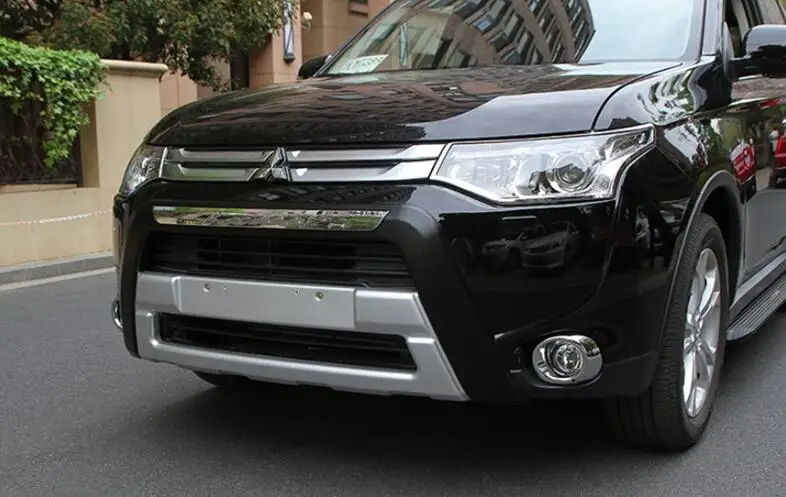 ABS передняя+ задняя защитная крышка бампера для Mitsubishi Outlander 2013