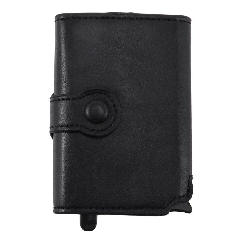 

Высококачественный мужской Умный кошелек, модный металлический алюминиевый кошелек для денег с кнопкой и автоматическим подключением, кош...