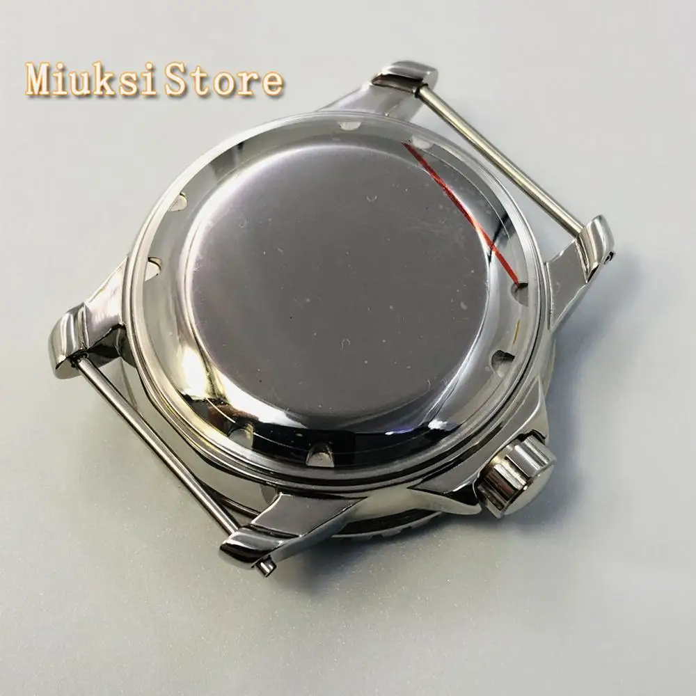 Чехол из нержавеющей стали серебристого цвета 45 мм синяя светящаяся рамка для