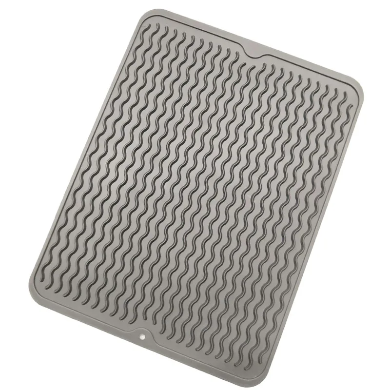 Large Silicone Table Placemat Premium Heat Resistant Drying Mat Tableware Dishwasher Dish Cup Cushion Pad Dinnerware |