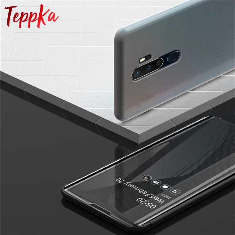 Новый Умный зеркальный флип чехол для OPPO A9 2020 A5 360 градусов полный s| |