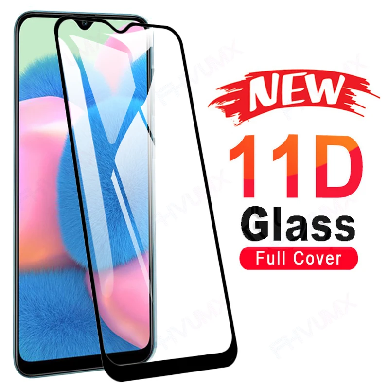 

11D Full Tempered Glass For Samsung A10 A20 A30 A40 A50 A70 A02 A12 A42 A52 Screen Protector Galaxy M02 M12 M10 M20 M30 M40 Film