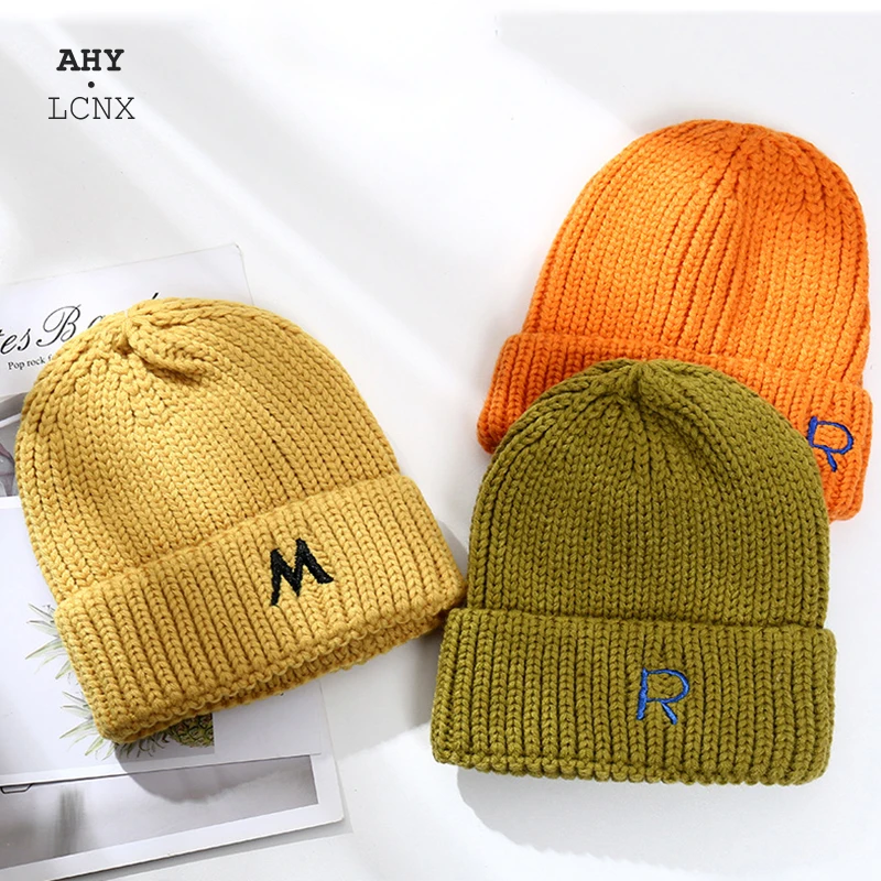 Детская шапка на осень-зиму детские вязаные шапки для мальчиков и девочек мягкие