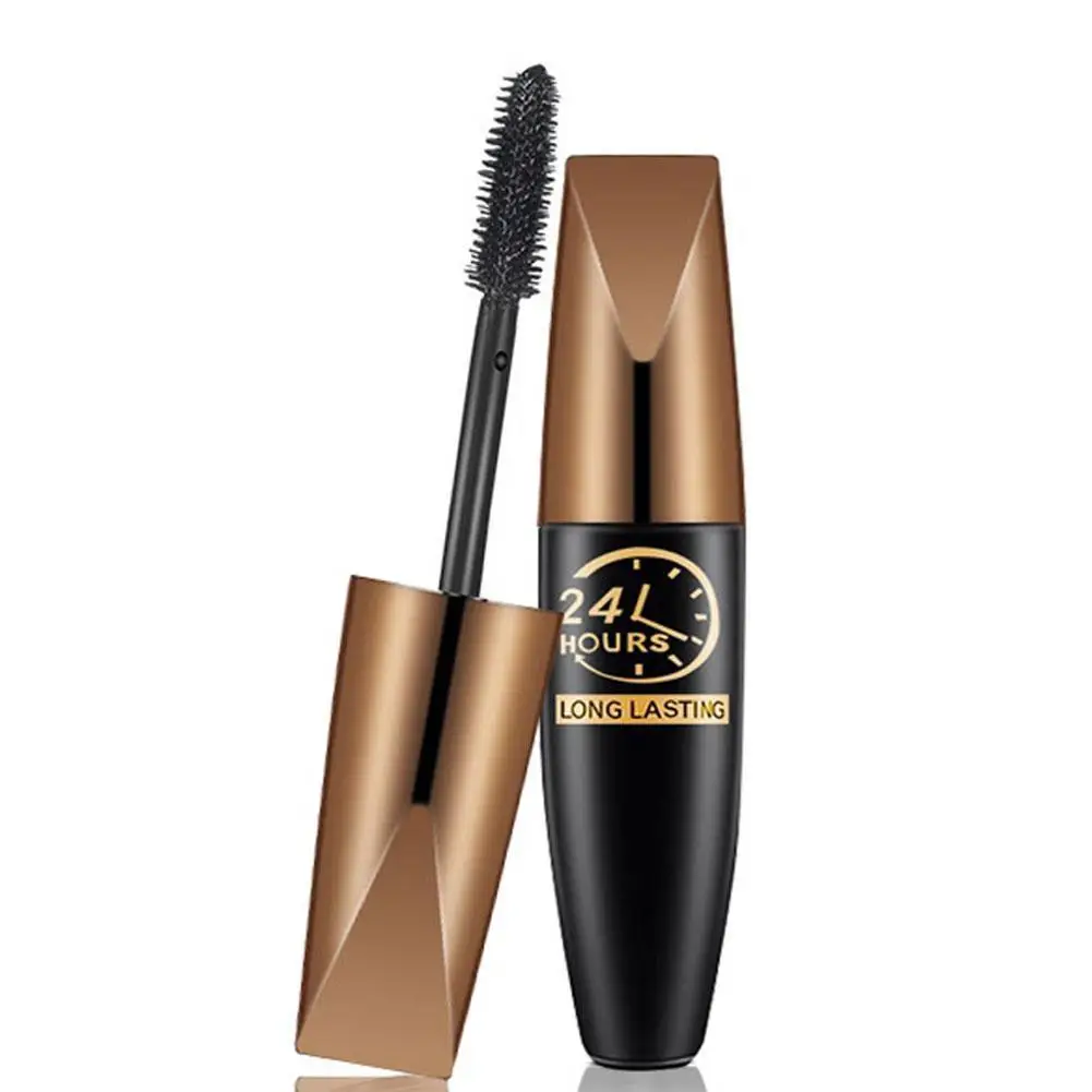 

4D Silk Fiber Mascara Eyelashes Long Thick Curling Mascara Curling Lengthening Extension Waterproof Eyes Up Eyelash Make Be G8W2