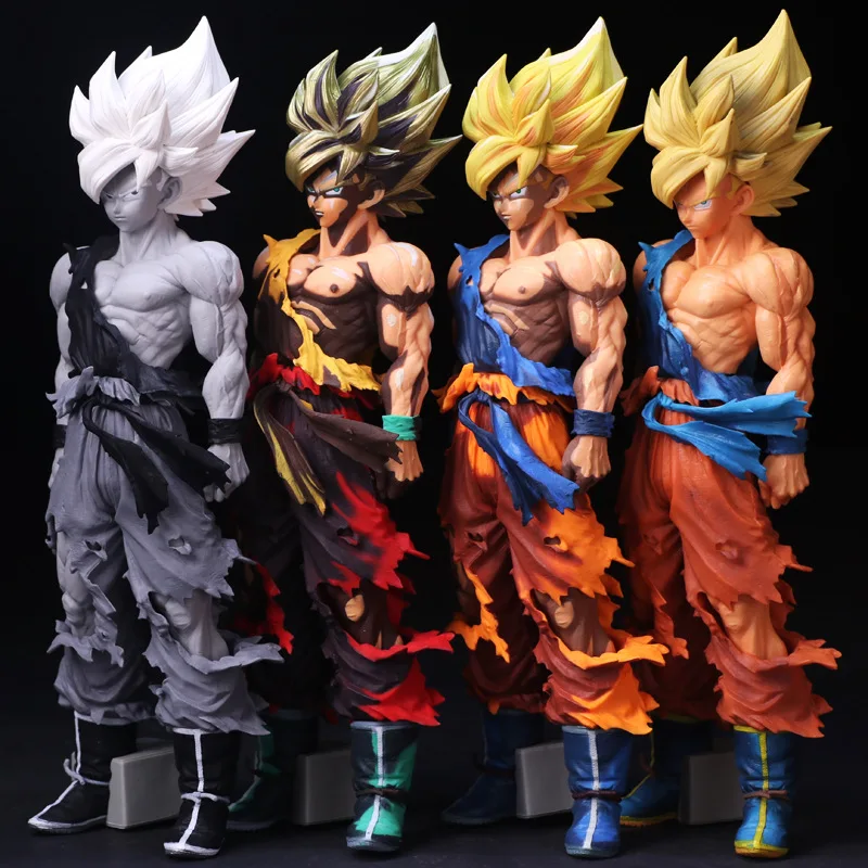 Аниме Dragon Ball модель SMSP Super Goku Весенний фестиваль ver. Comic цвет черный и белый