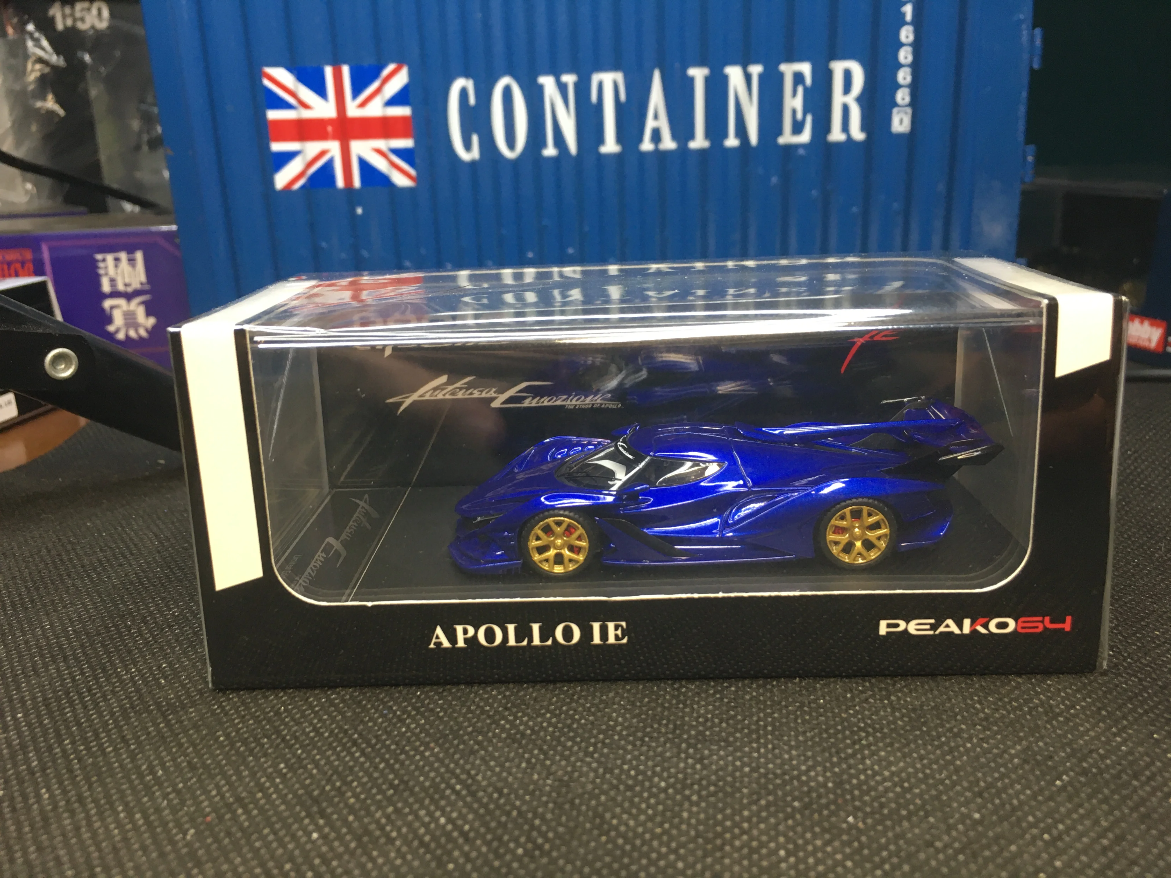 

Peako 1/64 Apollo IE Goodwood 2019 Resin Model Car Collection Limited