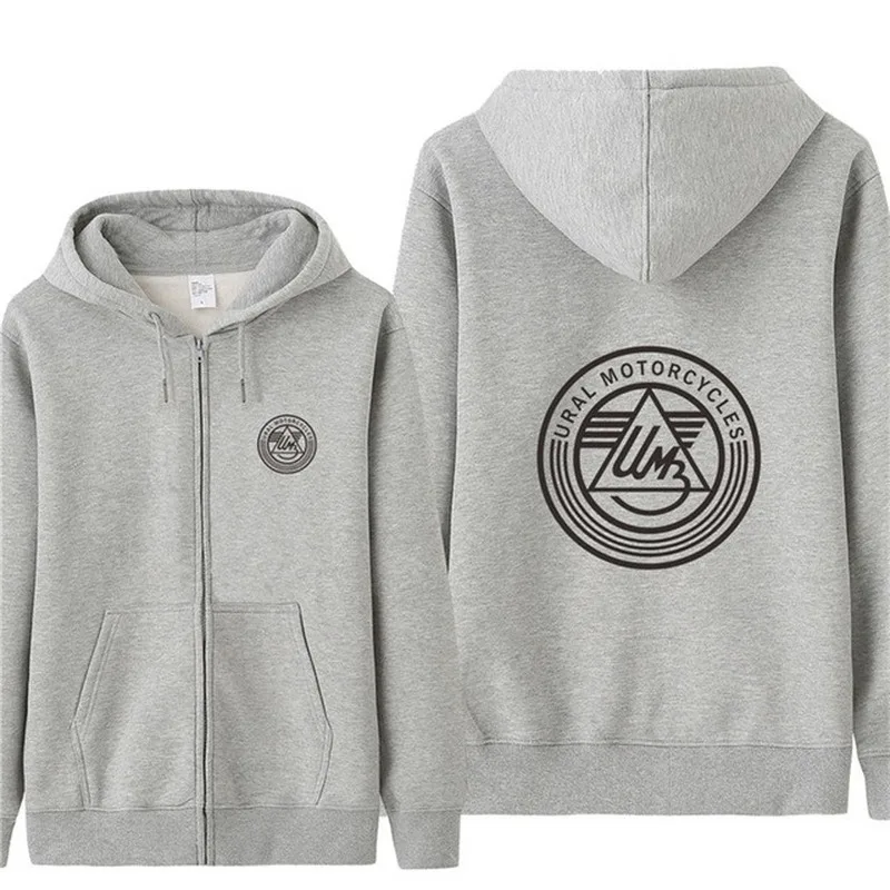 

NEW Autumn URAL Motorcycles Sweatshirt Hoodies Men Fashion Coat Pullover Fleece Pullover Unisex Man URAL Sweatshirts