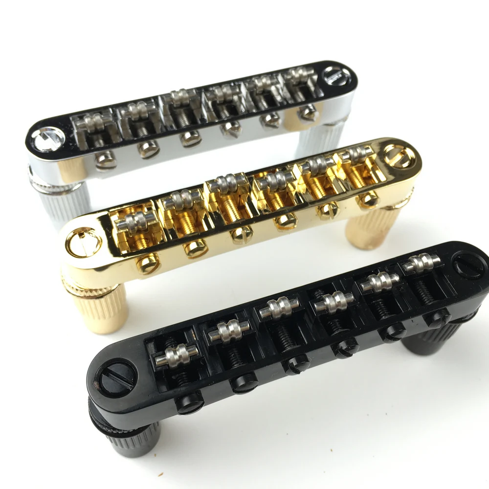 

Tune-O-Matic Roller Saddle Guitar Bridge For LP SG 6 String Guitars Electric Guitar Made in Korea