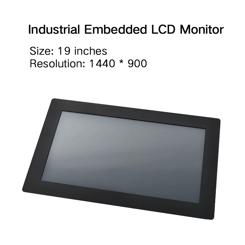 19 &quotVGA/HDMI/DVI интерфейс металлические рамы пряжки фиксированный дисплей