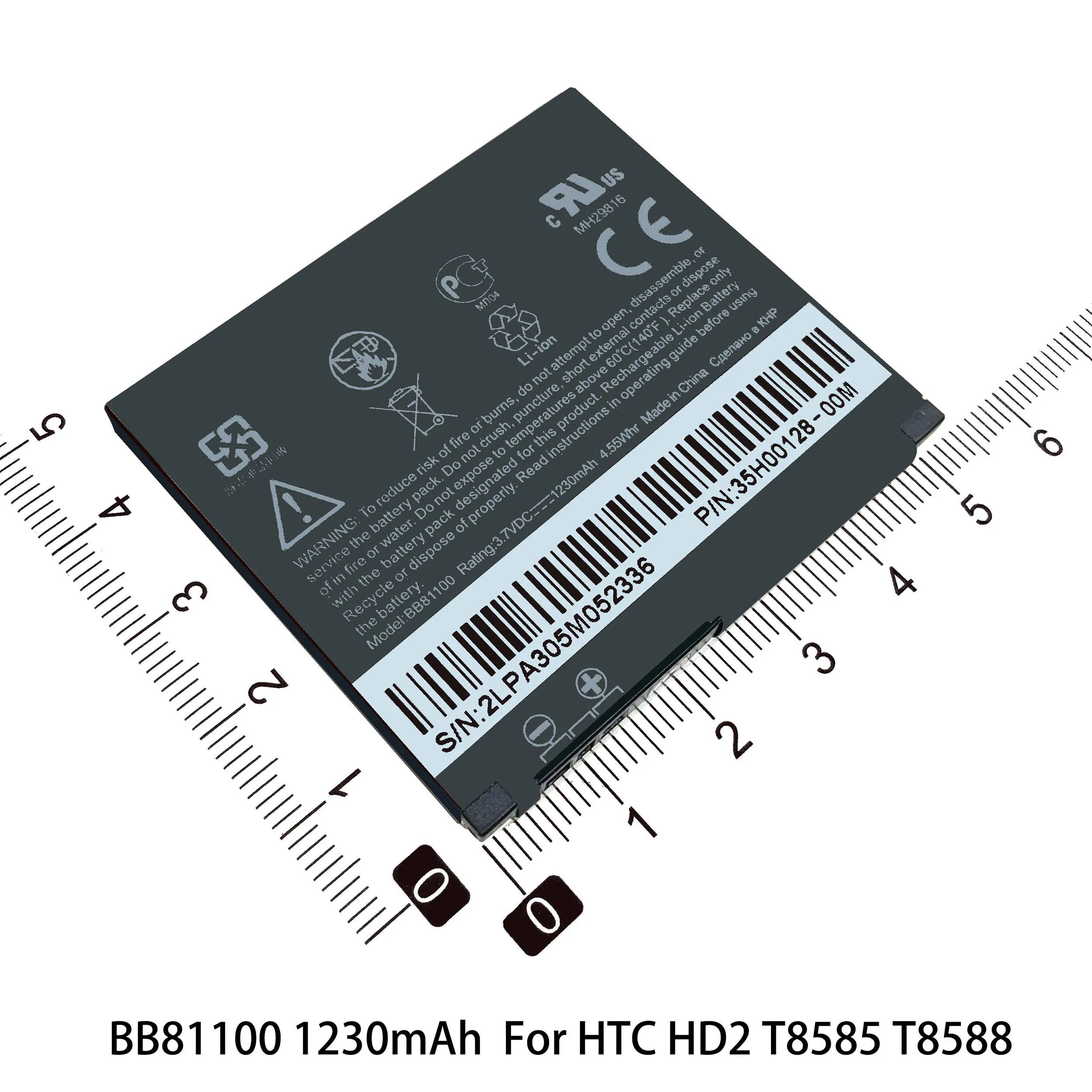 Аккумулятор BB81100 BD29100 BOPBM100 BOPB5100 для HTC HD2 T8585 T8588 G13 A510 HD3 HD7 PG76100 T9292 T9295 D616 D516 D316 |