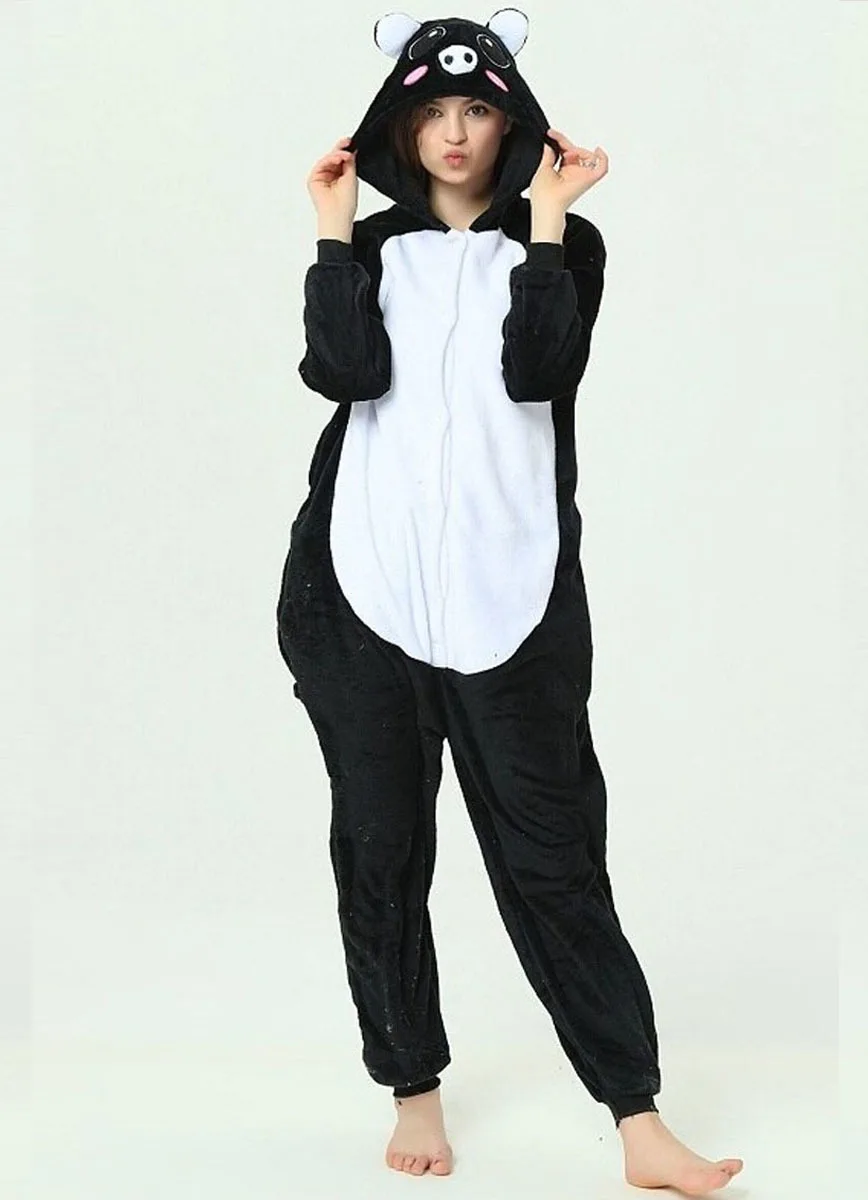 Кигуруми черный поросенок |