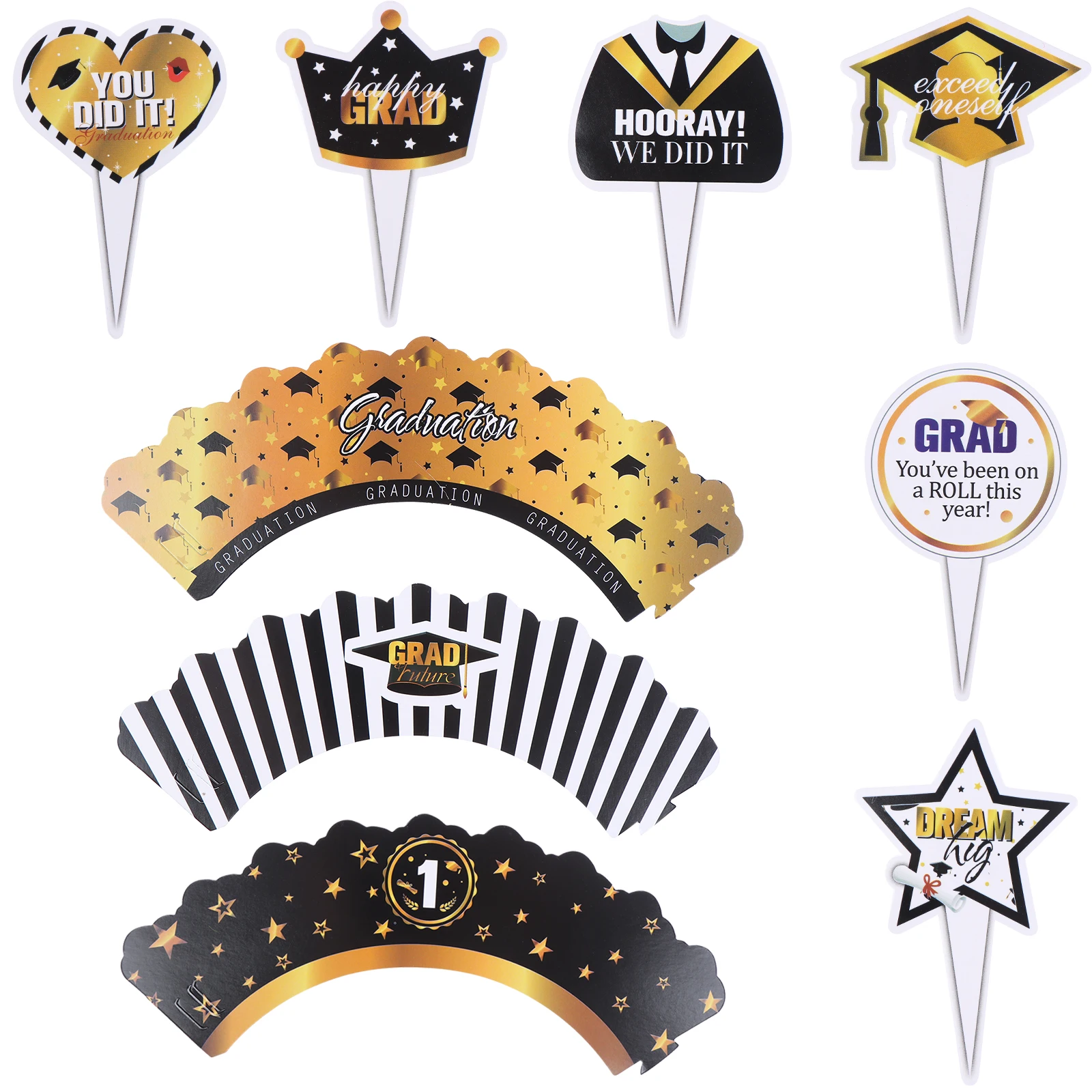 

48 шт./набор, декоративные вставки для торта