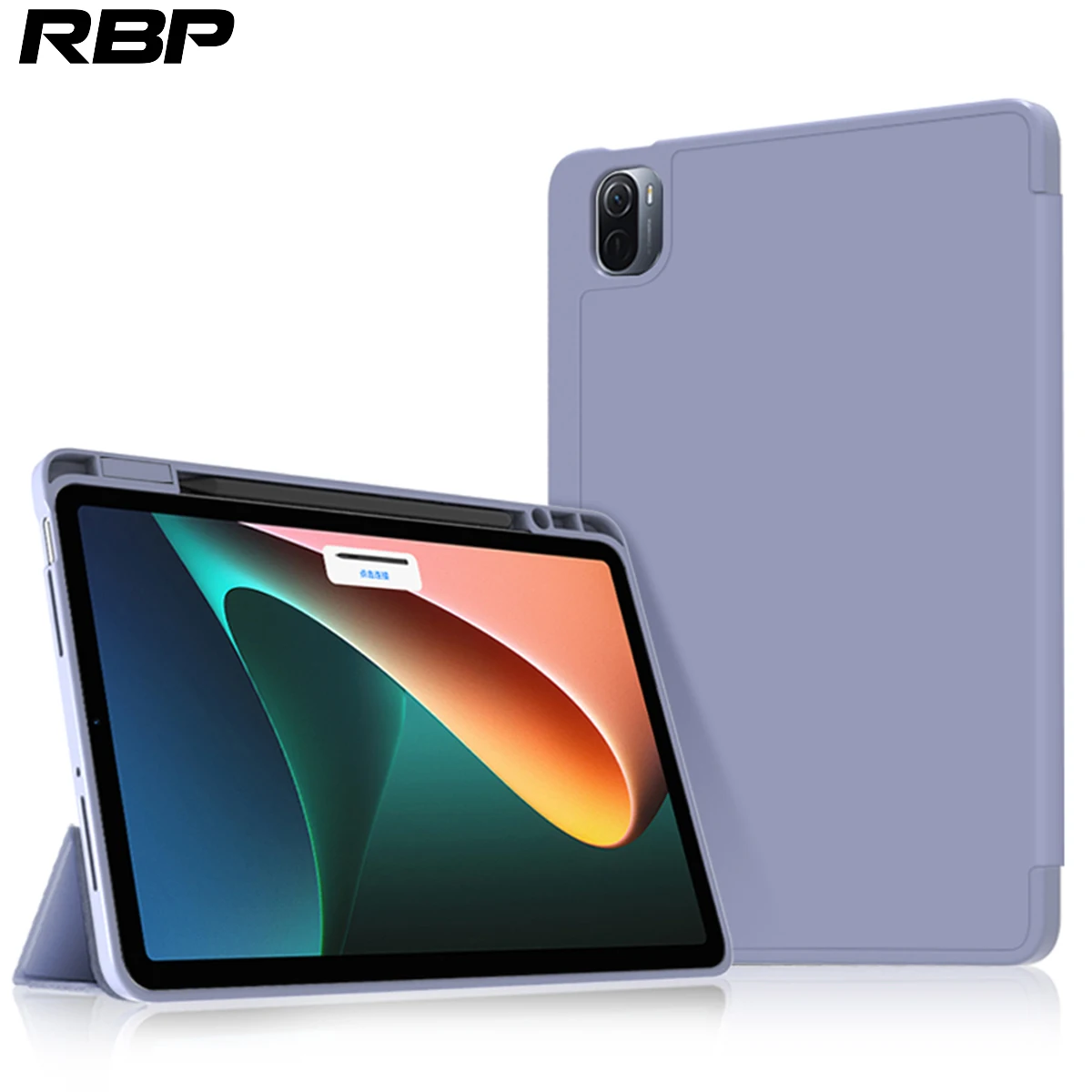 

RBP Mi Pad 5 Cover for Xiaomi Smart Funda Pencil Holder Case for Xiaomi Mi Pad 5 Pro Auto Wake Sleep Magentic Protective Shell