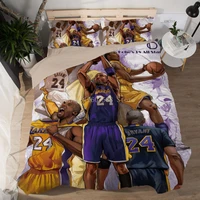 3d basketball bedding set boys duvet cover pillowcase popular style 2 3 pcs suitno padding and no sheet dropshipping custom