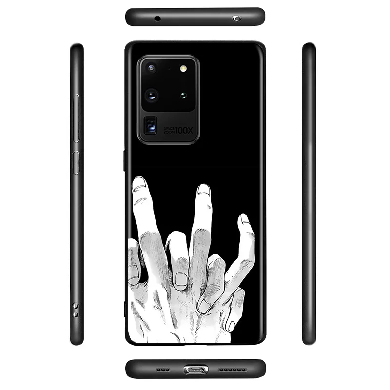 

Black Style Hand Art For Samsung Galaxy A01 A11 A12 A21 A31 A41 A42 A51 A71 A91 A32 A52 A72 A02S Phone Case