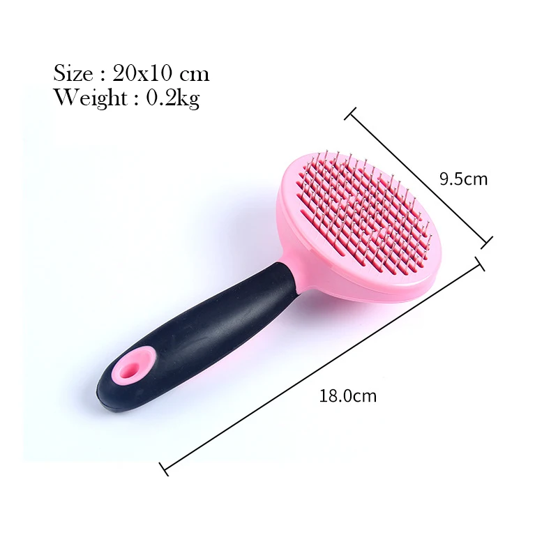 Новая Расческа для домашних животных расческа из нержавеющей стали шерсти собак