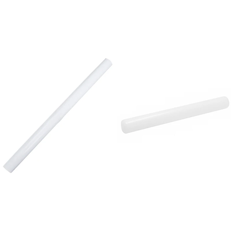 

2 Pcs White Roller To Patisserie Sugar Fondant Cake Decorating Rolling Pin, 23Cm & 50 Cm