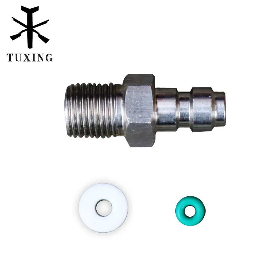 4500psi 310bar 30mpa PCP Airforce Condor Airsoft, мужской быстрый соединитель из нержавеющей стали, толщиной 8 мм M10 * 1 шт./лот