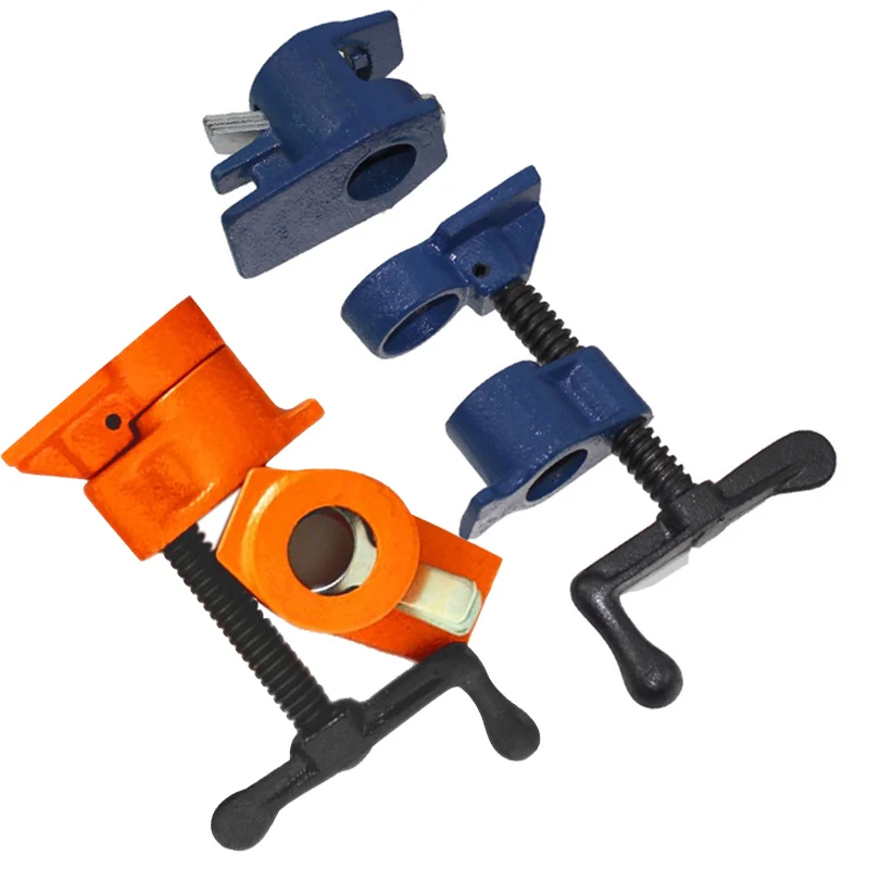Чугунная деревянная клеящаяся труба зажим быстрого крепления 1/2 3/4 дюйма набор