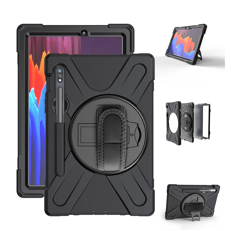 Детский безопасный противоударный чехол Heavy Duty с подставкой для Samsung Galaxy Tab S7 11