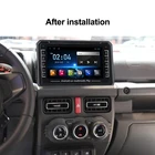 Автомобильный мультимедийный плеер 1280*720 QLED IPS Carplay, Android 8,1, для Suzuki Jimny 2019, Wi-Fi, GPS, навигация, с рамкой, головное устройство, AM, FM