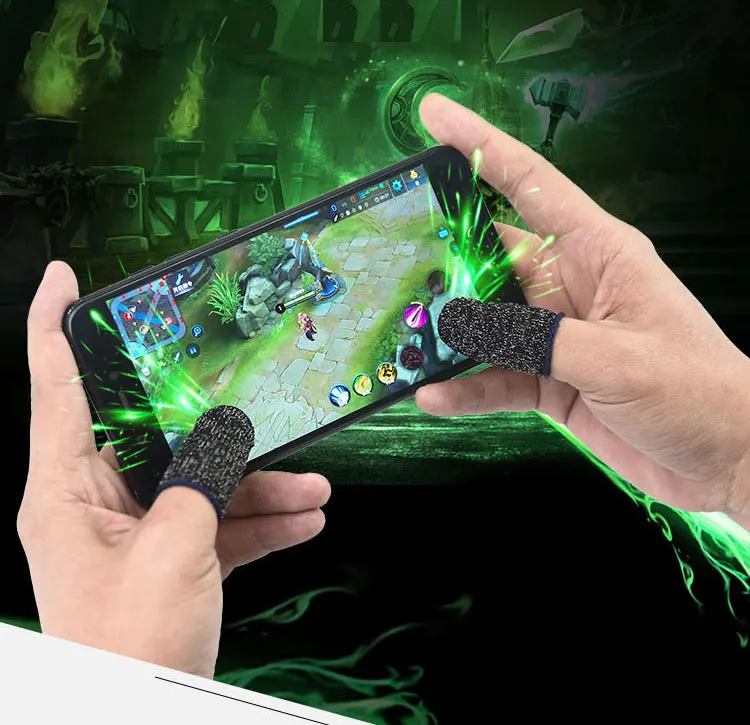 WInex 2 шт. L1 R1 дышащий мобильный игровой контроллер рукав для пальца сенсорный экран PUBG правила предметы для выживания