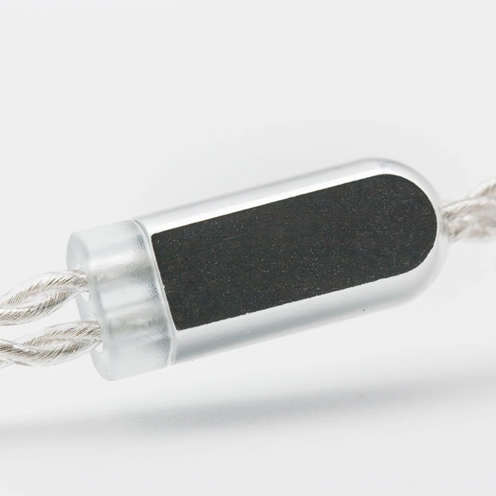 ALO литцендрат с серебряным покрытием обновления кабель наушников съемный