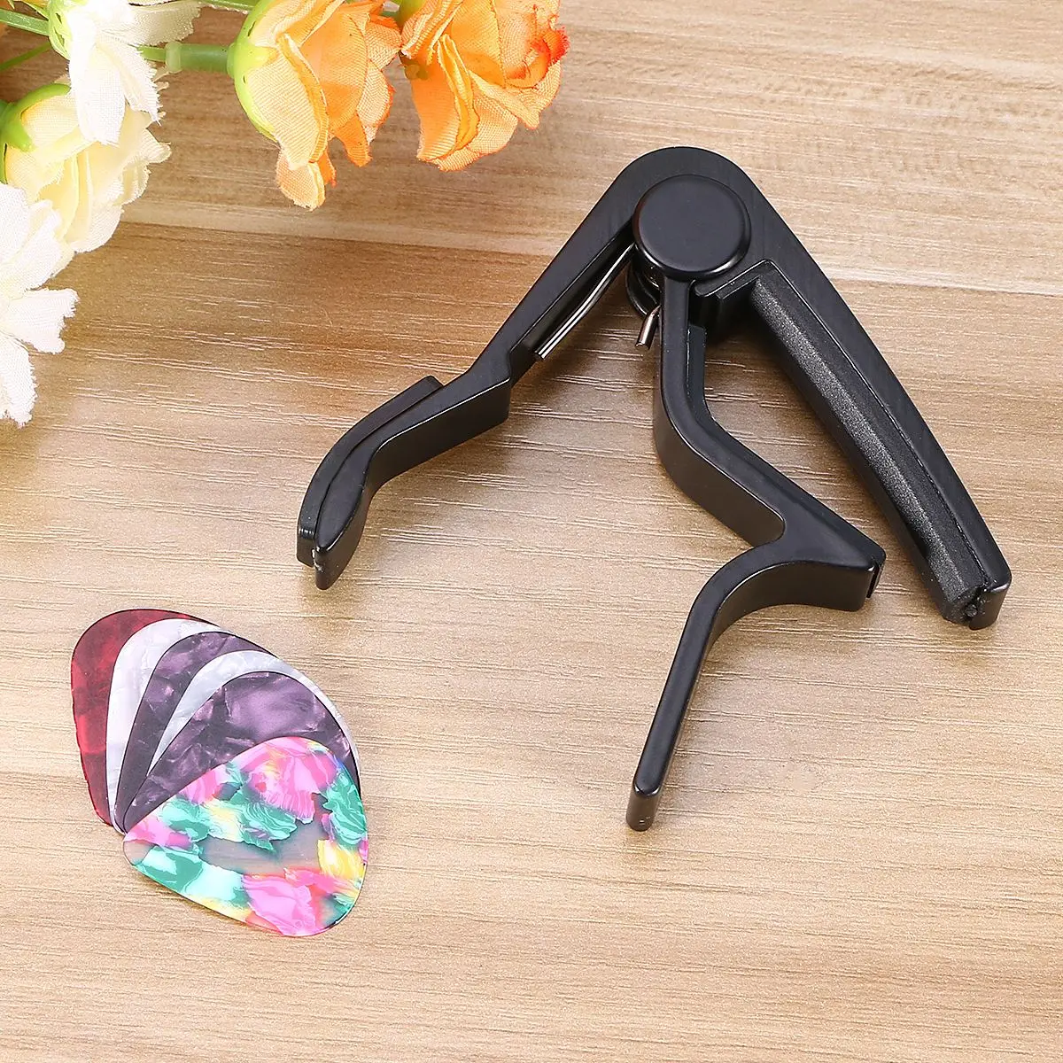 1 комплект гитарных аксессуаров Capo из алюминиевого сплава гитарный каподастр для