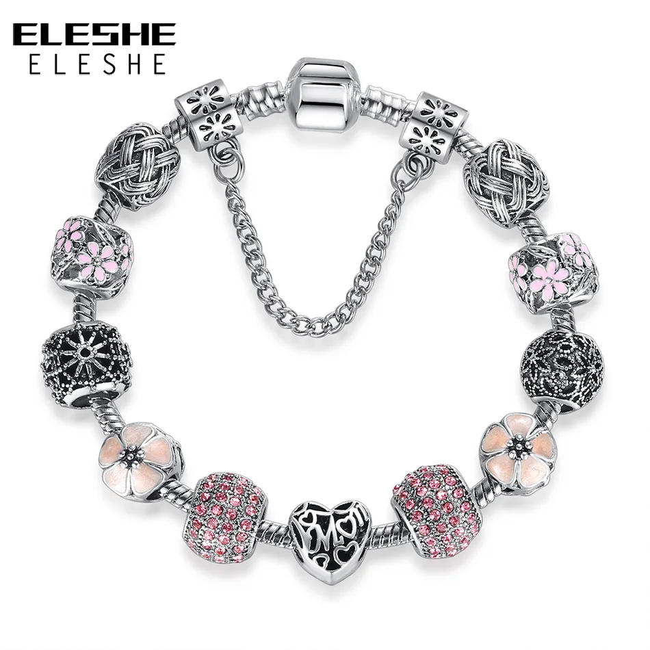 Браслет с бусинами из венецианского стекла для женщин | Украшения и аксессуары