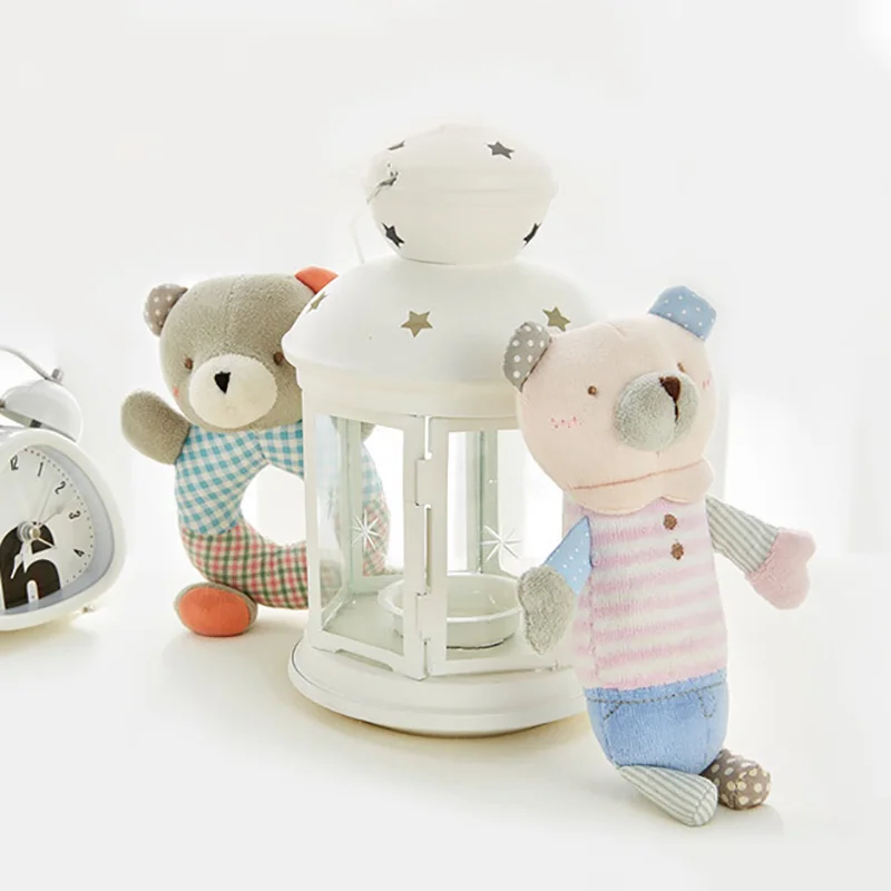 Мультяшные животные детские игрушки для новорожденных милый медведь кролик