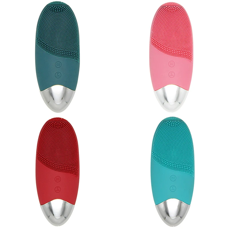 

Очищающая щетка, электрическая силиконовая Очищающая щетка, косметическая машина, глубокое очищение лица, массаж