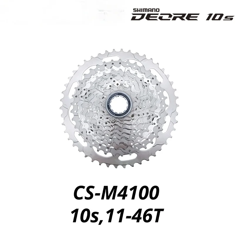 

Shimano Deore 10 Speed bike cassette M6000 M4100 HG50 HG500 CS-M4100 10S 10V SLX XT mtb Mountain bicycle freewheel 36T 42T 46T