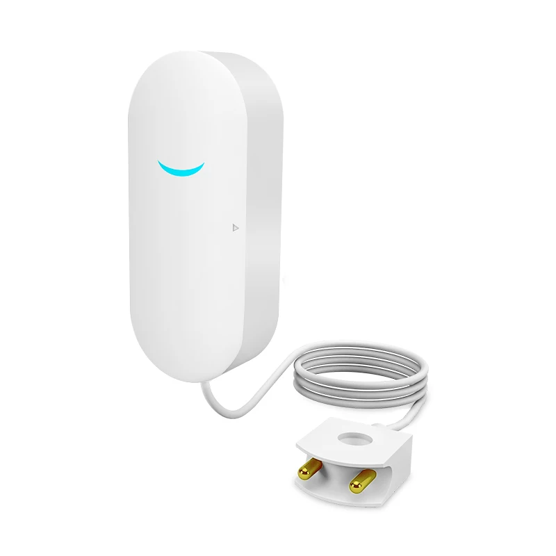 

2021 Newest Smart home Tuya wifi leak alarm water flood detector smart home alarm overflow and full water remote alarm 2021 Hot