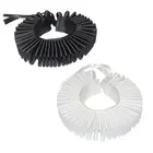 Женский Викторианский Ренессанс гофрированный шейный воротник атласный клоун чокер Косплей