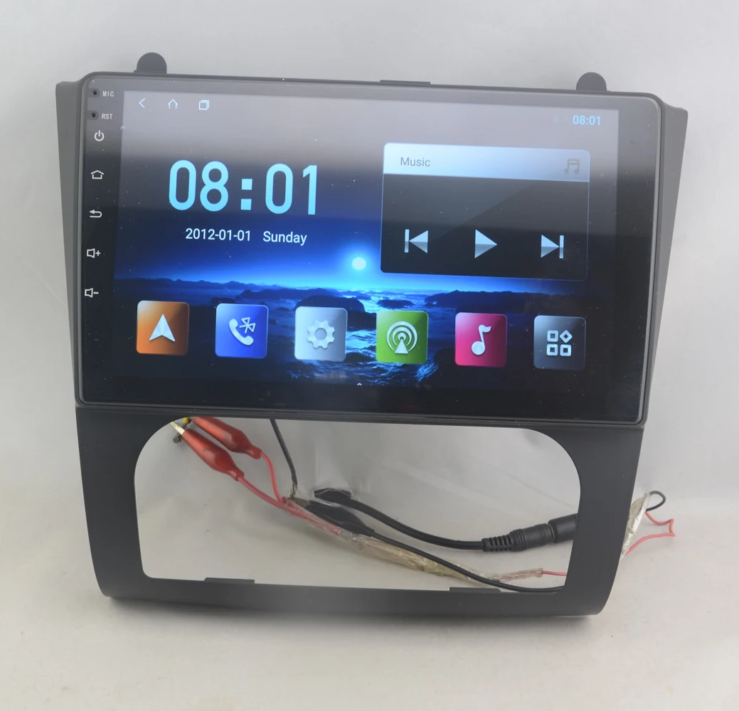 10 1 "четырехъядерный 2.5D ips экран Android Автомобильный gps Радио навигатор для Nissan