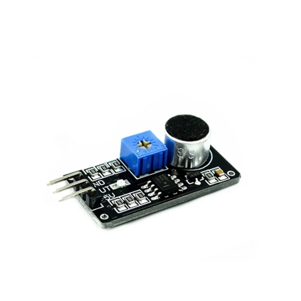 3 контактный голосовой модуль датчика обнаружения звука Интеллектуальный робот