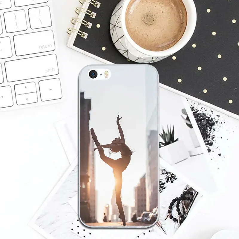 Hot Ballet Dancer Soft TPU Silicone Mobile Phone Cases Bags for iPhone X XR XS Max 10 7 6 6s 8 Plus 4 4S 5 5S SE 5C Coque Shell | Мобильные