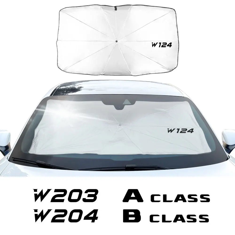Лобовое стекло автомобиля солнцезащитный зонт от солнца Обложка для Mercedes Benz W203