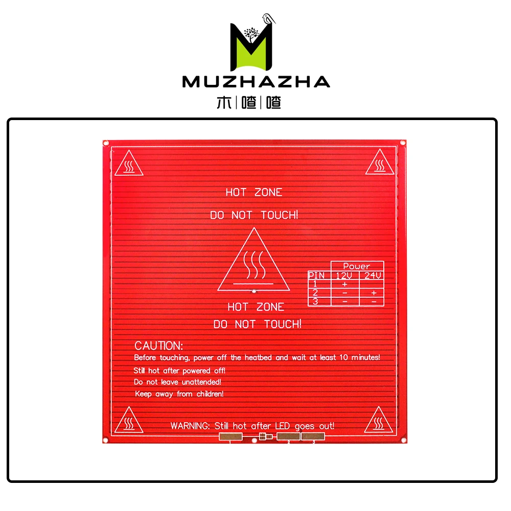 Термостат Reprap MK2B 214*214*1 6 мм нагревательная кровать печатная плата светодиодный