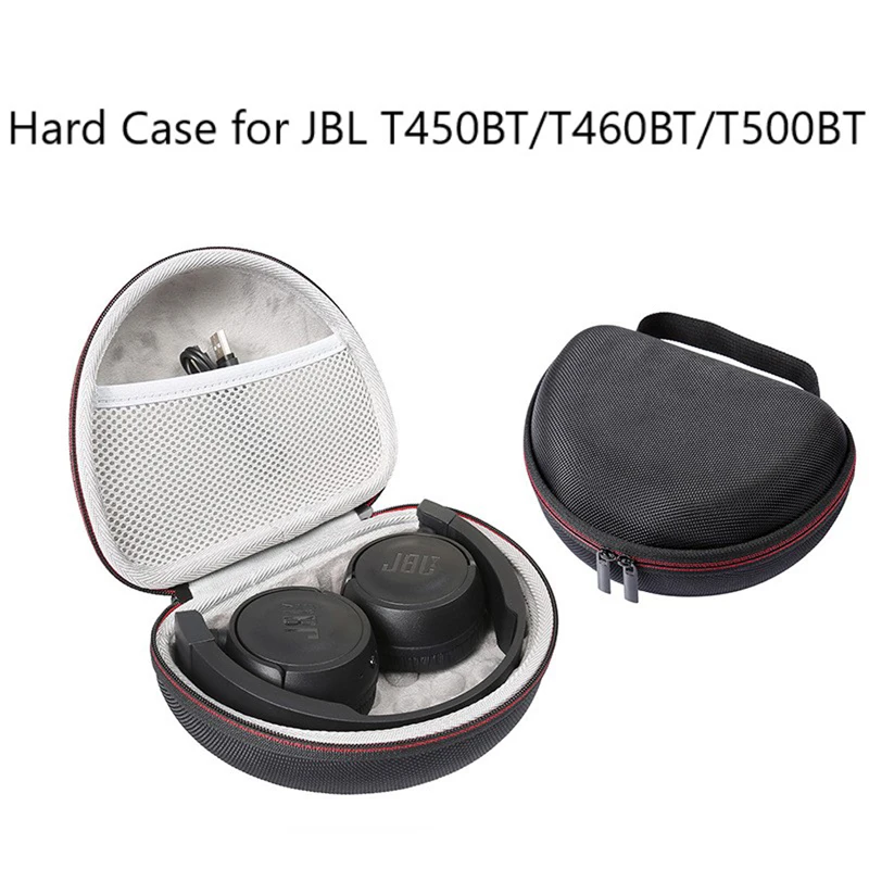 

White/Black Hard Case for JBL T450BT/T460BT/T500bt Wireless Headphones Box Carrying Case box Portable Storage Cover 1pc
