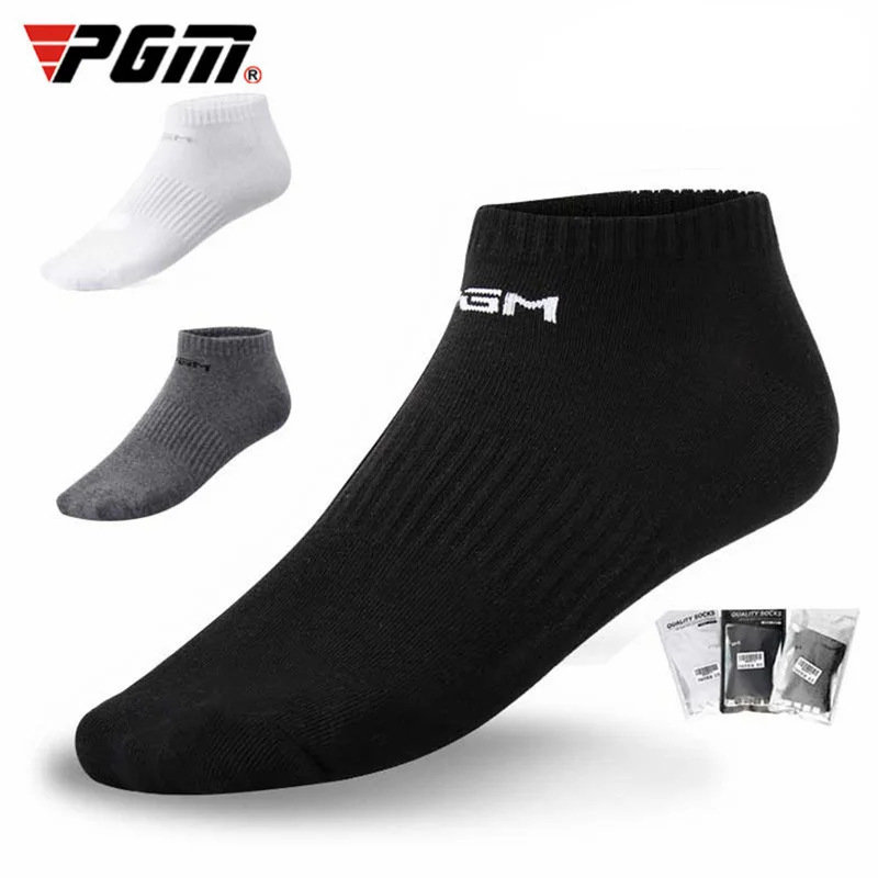 Носки для гольфа PGM короткие носки бега мужские хлопковые спортивные из ткани